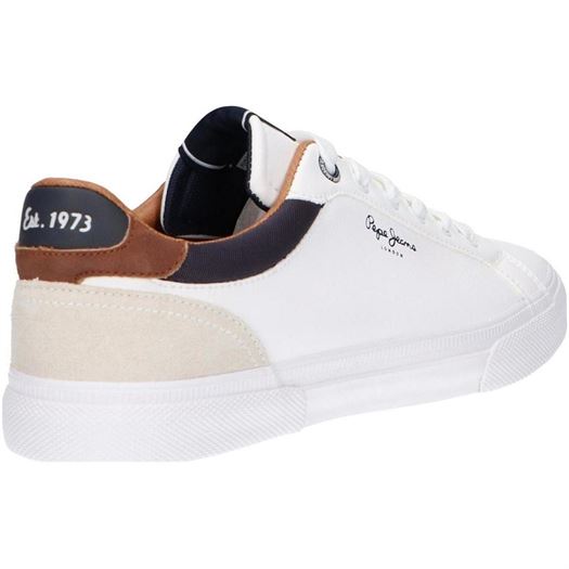 Pepe jeans homme kenton court blanc2061803_5 sur voshoes.com