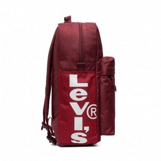 Levi s femme red tab side logo bordeaux2062303_3 sur voshoes.com