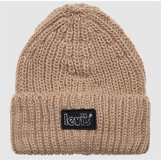 homme Levi s homme chunky beanie beige
