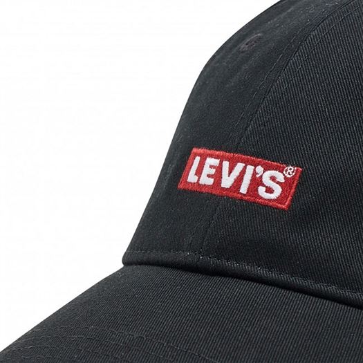 Levi s homme cap  baby tab logo noir2063501_4 sur voshoes.com