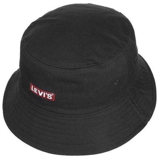 Levi s homme bucket hat  baby tab log noir2063601_2 sur voshoes.com