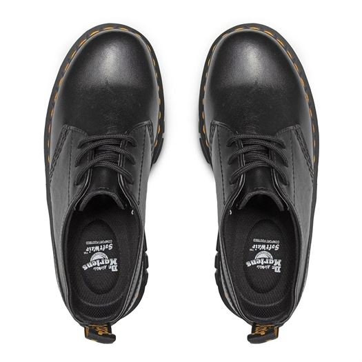 Dr martens femme audrick 3eye shoe noir2066701_4 sur voshoes.com