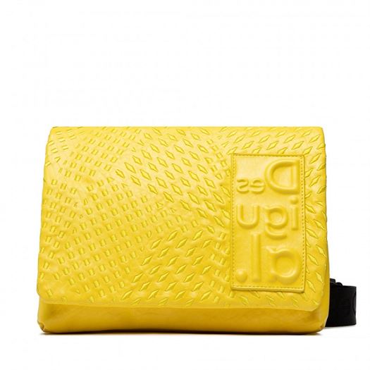 femme Desigual femme bag magna dortmund flap jaune