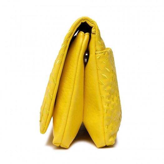 Desigual femme bag magna dortmund flap jaune2069502_3 sur voshoes.com