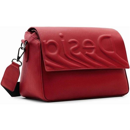 Desigual femme bag psico logo phuket str rouge2070002_2 sur voshoes.com
