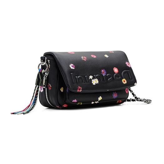 Desigual femme bag daisy pop tromso noir2070101_2 sur voshoes.com