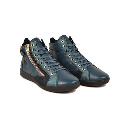 Pataugas femme palme mix bleu2078201_2 sur voshoes.com