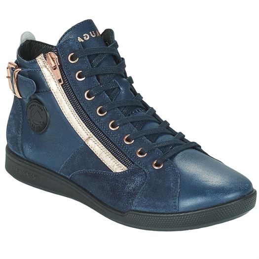 Pataugas femme palme mix bleu2078207_2 sur voshoes.com