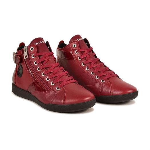 Pataugas femme palmev rouge2078301_2 sur voshoes.com