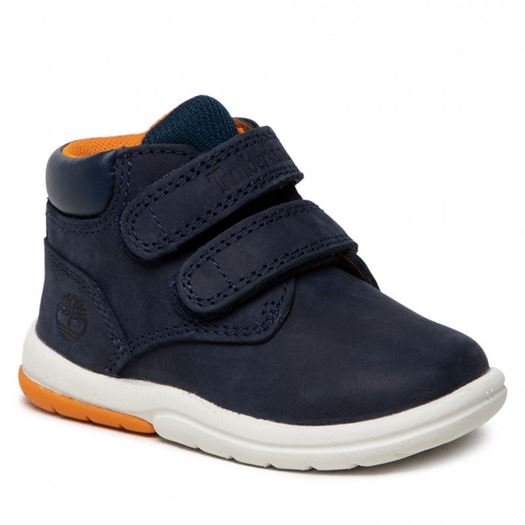 Timberland garcon toddletracks hl boot bleu2080201_2 sur voshoes.com