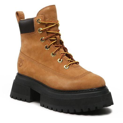 Timberland femme tbl sky 6in lace marron2080502_2 sur voshoes.com