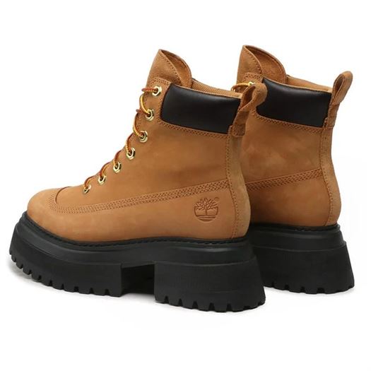 Timberland femme tbl sky 6in lace marron2080502_3 sur voshoes.com