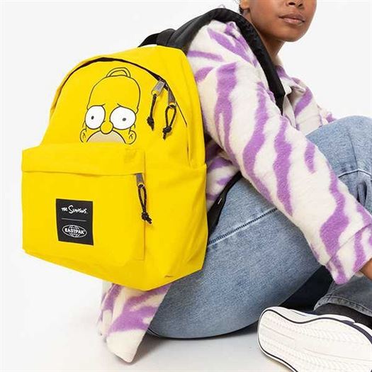 Eastpak femme padded pak r jaune2087709_2 sur voshoes.com