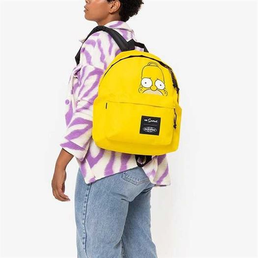 Eastpak femme padded pak r jaune2087709_3 sur voshoes.com