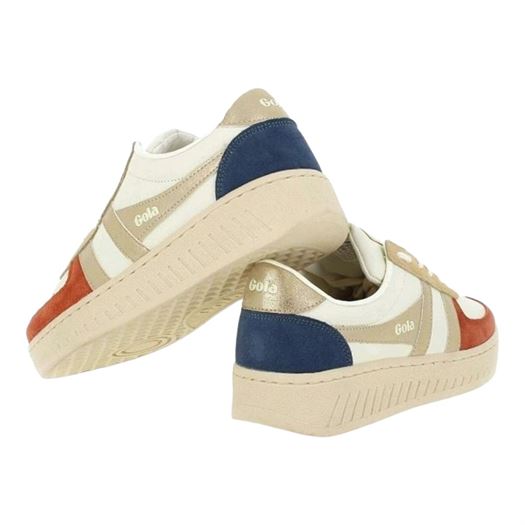 Gola femme grandslam quadrant blanc2087901_4 sur voshoes.com