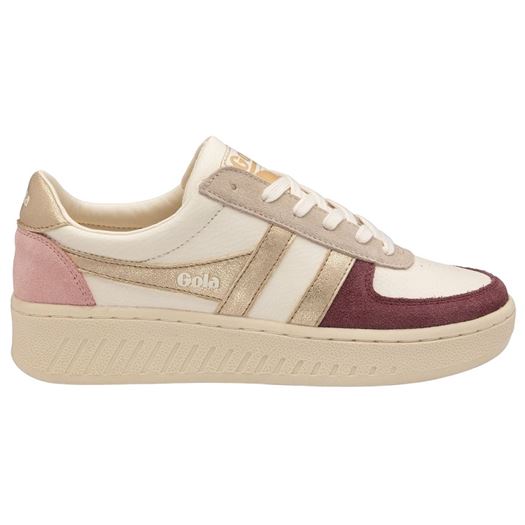 femme Gola femme grandslam quadrant blanc