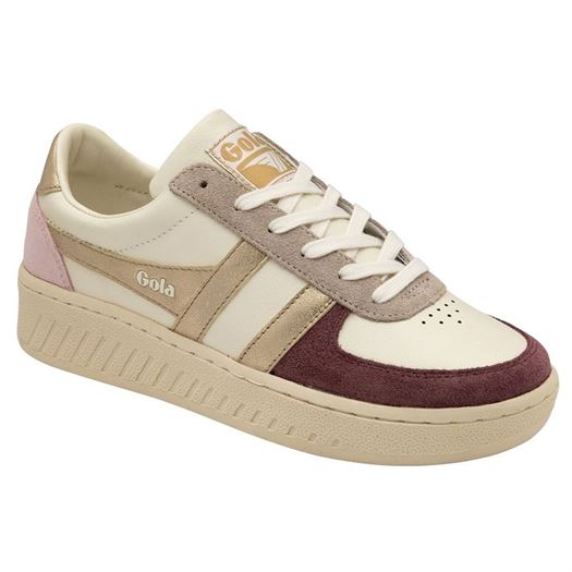 Gola femme grandslam quadrant blanc2087904_2 sur voshoes.com