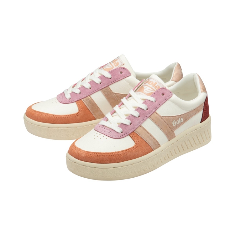 Gola femme grandslam quadrant marron2087908_3 sur voshoes.com