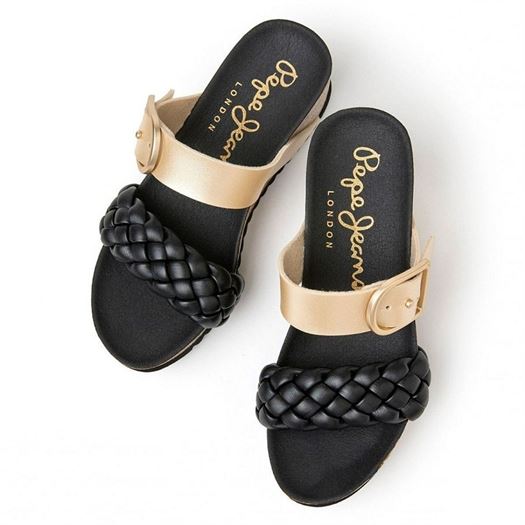 Pepe jeans femme courtney double or2094901_4 sur voshoes.com