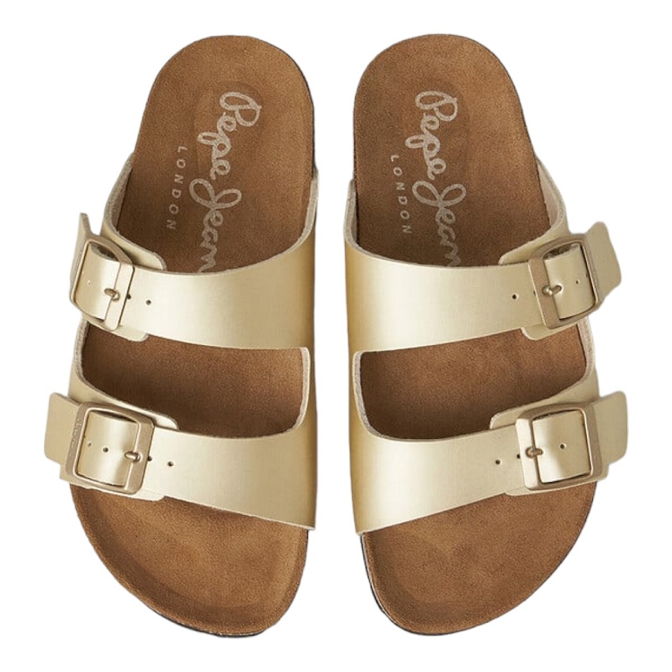 Pepe jeans femme oban classic w beige2095001_2 sur voshoes.com