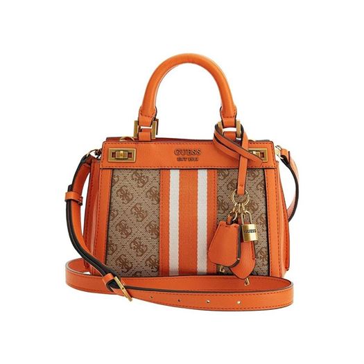 femme Guess femme katey mini satchel orange