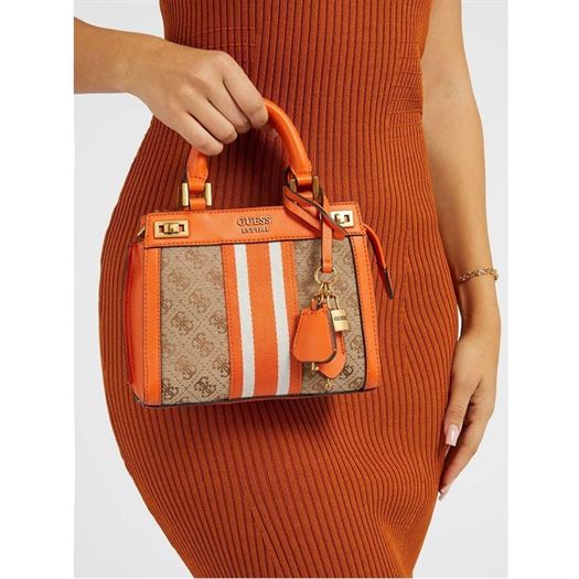 Guess femme katey mini satchel orange2098201_5 sur voshoes.com