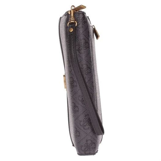 Guess femme nell logo slg large zip a noir2101201_3 sur voshoes.com