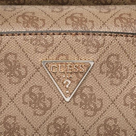 Guess femme noelle girlfriend satchel marron2101702_4 sur voshoes.com