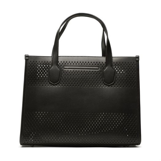 Guess femme katey perf small tote noir2102401_3 sur voshoes.com