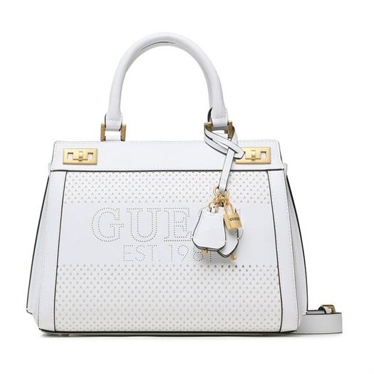 femme Guess femme katey perf satchel blanc