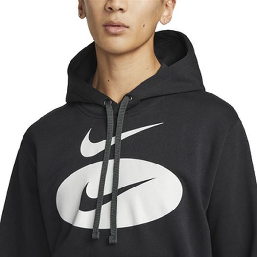 Nike homme m nsw sl bb po hoodie noir2105601_3 sur voshoes.com