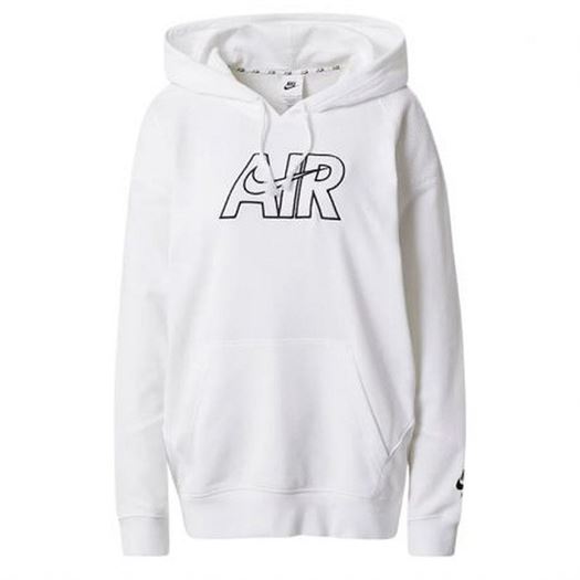 femme Nike femme w nsw air flc hoodie blanc