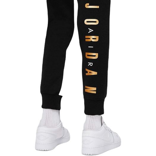 Jordan garcon jdb black gold flc pant noir2108701_3 sur voshoes.com