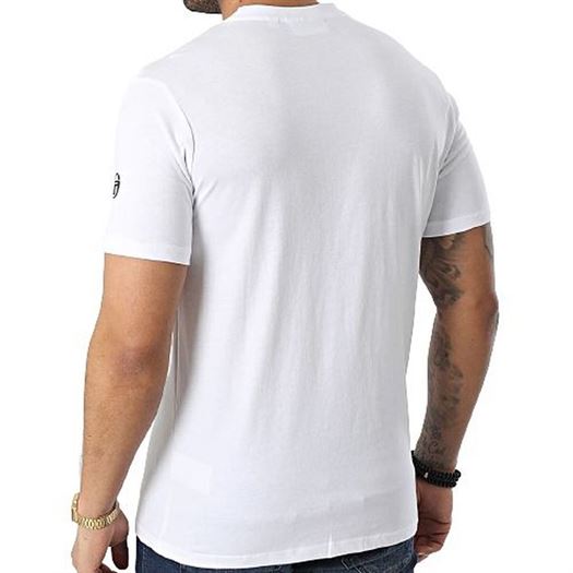 Sergio tacchini homme jared t shirt blanc2113501_2 sur voshoes.com