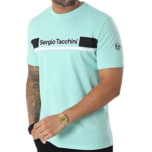 Sergio tacchini homme jared t shirt noir2113504_2 sur voshoes.com