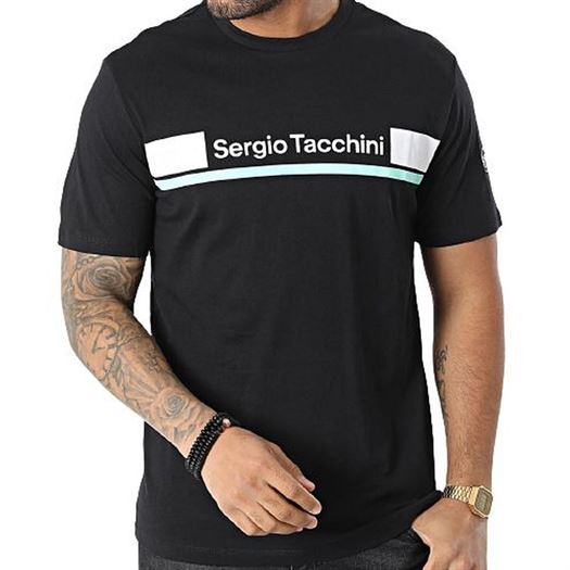 homme Sergio tacchini homme jared t shirt noir