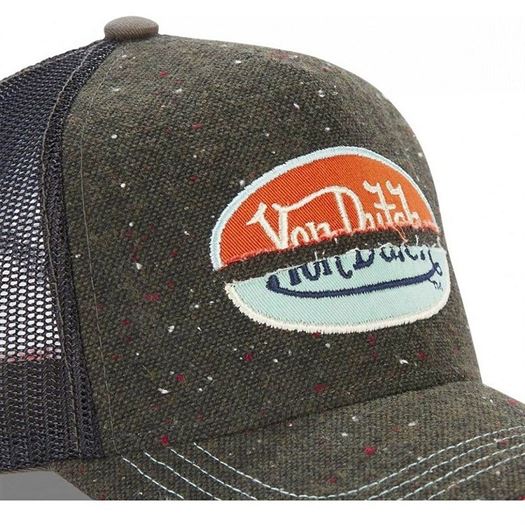 Von dutch homme baseeball casquette vert2114501_5 sur voshoes.com