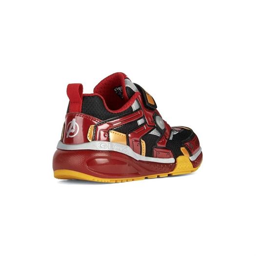 Geox garcon j bayonyc boy c rouge2115301_3 sur voshoes.com