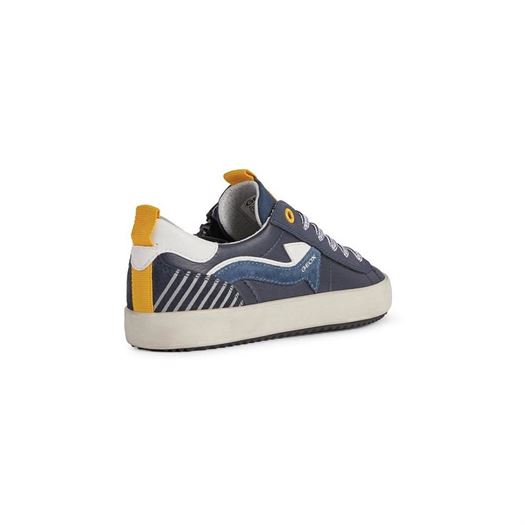 Geox garcon j alonisso boy b blanc2115501_4 sur voshoes.com