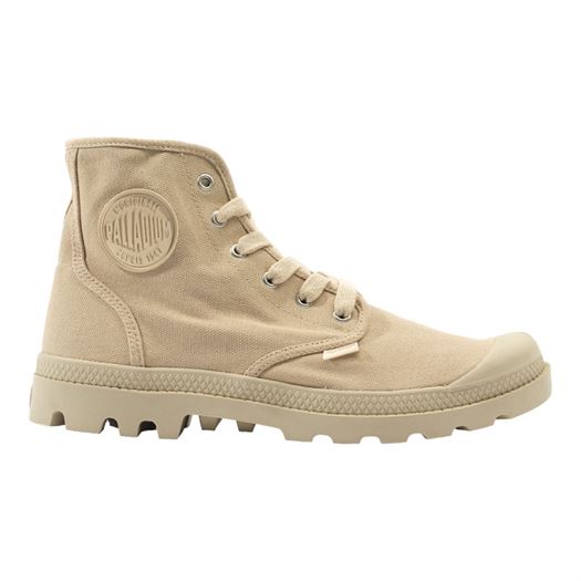 femme Palladium femme pampa hi jaune