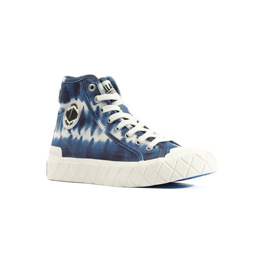 Palladium femme palla ace mid tiedye bleu2118502_2 sur voshoes.com