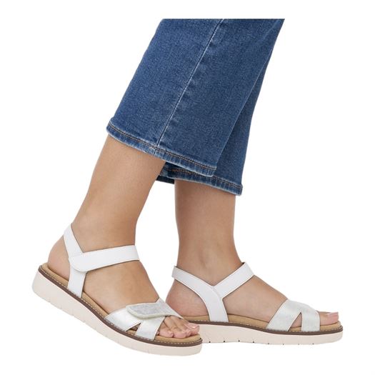 Remonte femme d2049 blanc2122605_4 sur voshoes.com