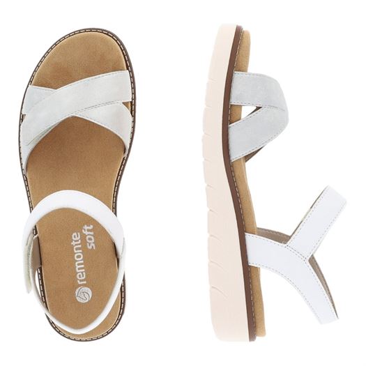 Remonte femme d2049 blanc2122605_5 sur voshoes.com