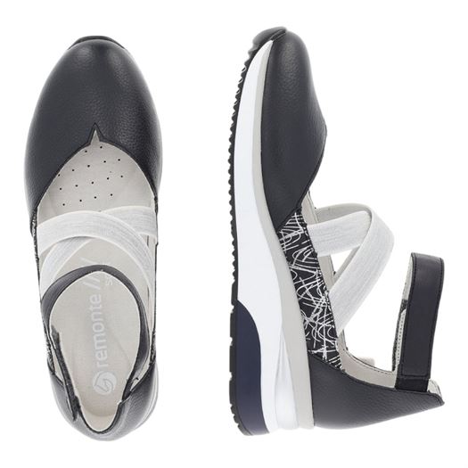 Remonte femme d2411 bleu2123202_4 sur voshoes.com