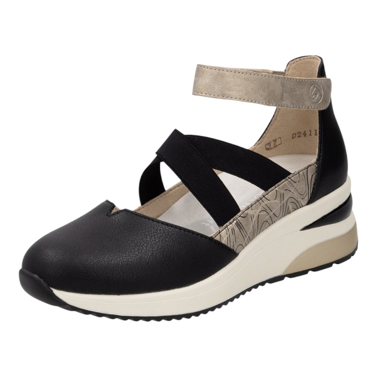 Remonte femme d2411 noir2123204_2 sur voshoes.com