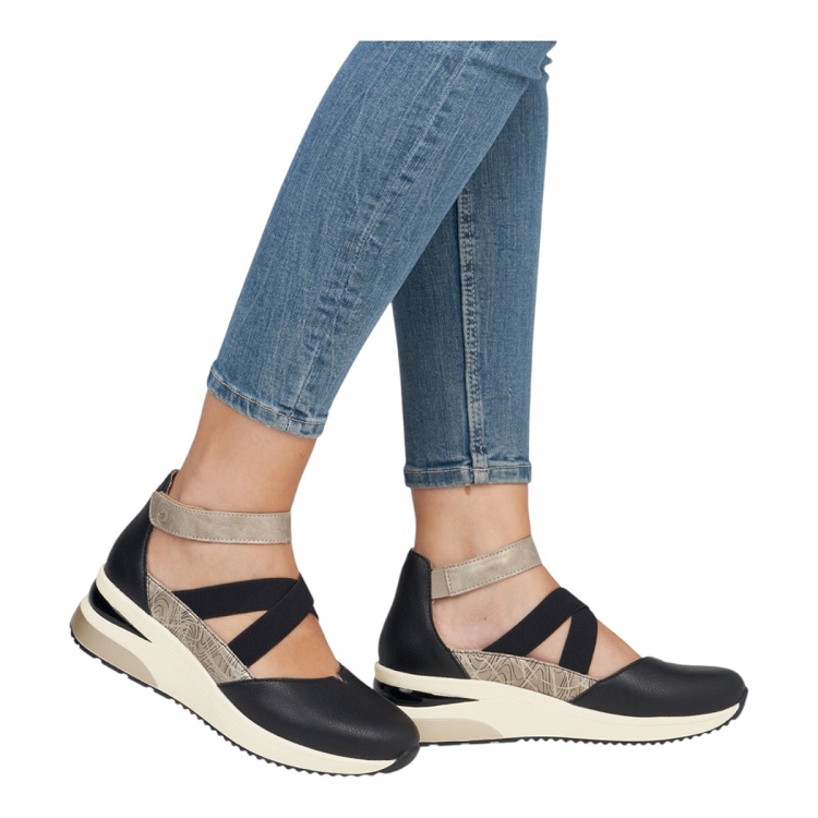 Remonte femme d2411 noir2123204_4 sur voshoes.com