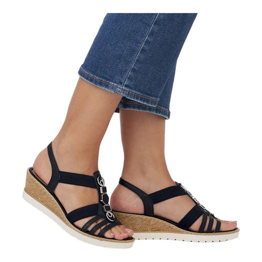 Remonte femme r6264 noir2124202_5 sur voshoes.com