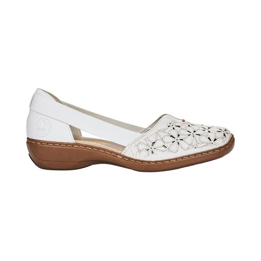 femme Rieker femme 41356 blanc