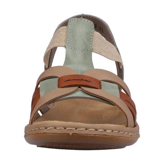 Rieker femme 65918 vert2125501_4 sur voshoes.com