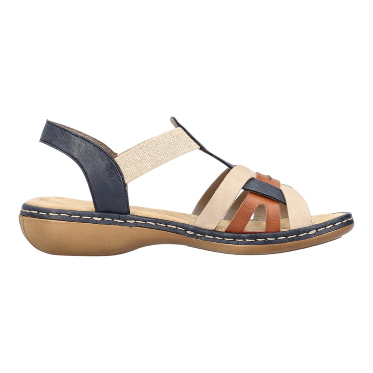 Rieker femme 65918 bleu2125503_3 sur voshoes.com
